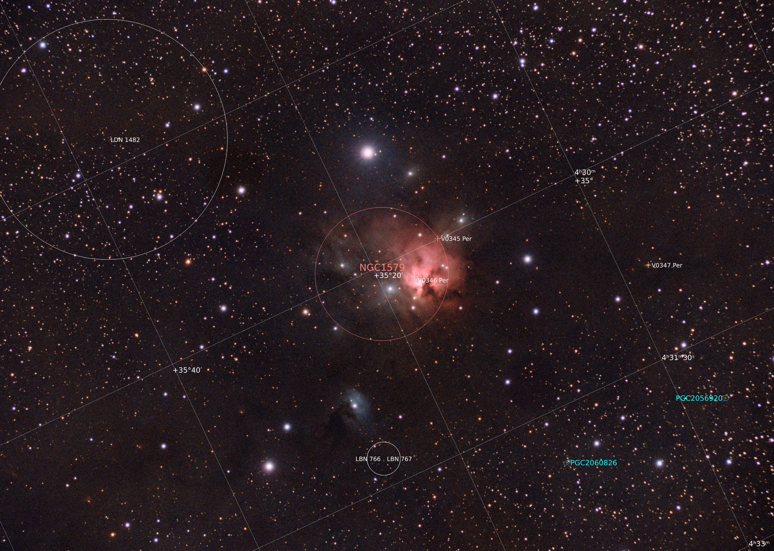 NGC1579 Annotated