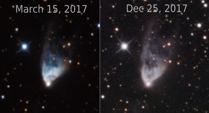 Ngc 2261 2017 Hubbles Variable Nebula 8304