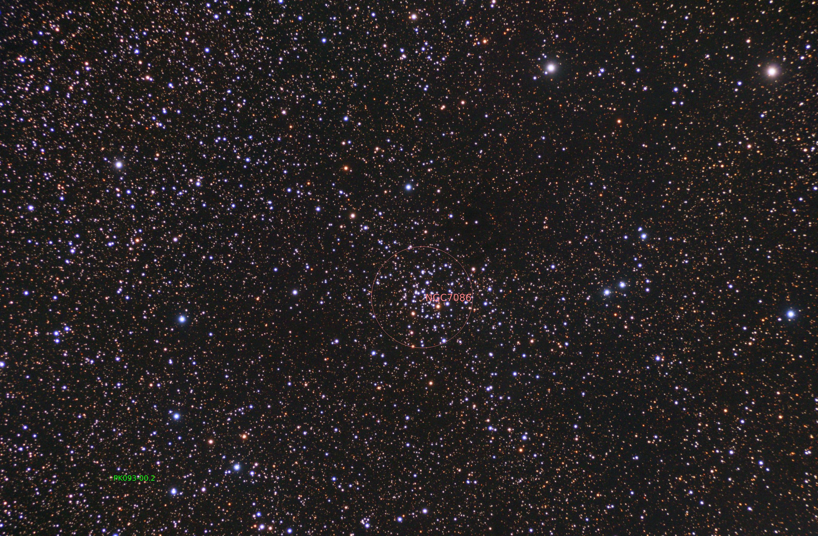 NGC7086 Es127 Zwo2600 112424 annotated