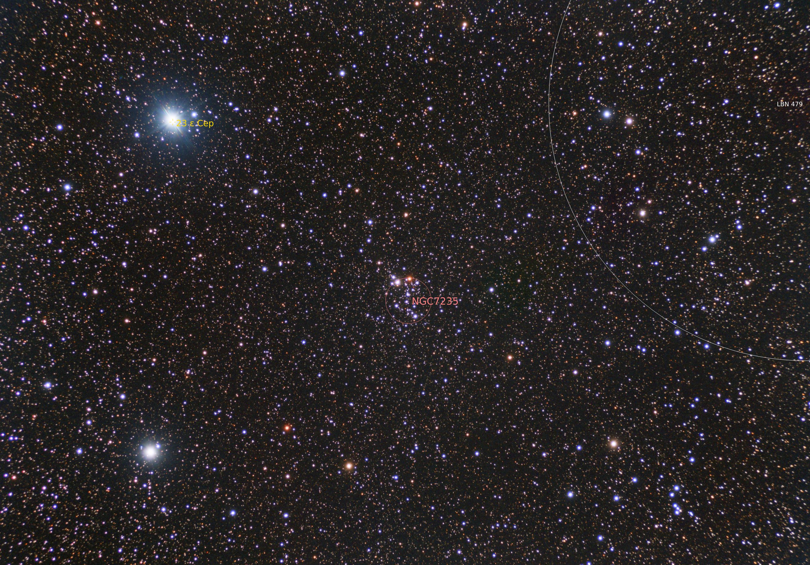 NGC7235 Es127 Zwo2600 120624 annotated